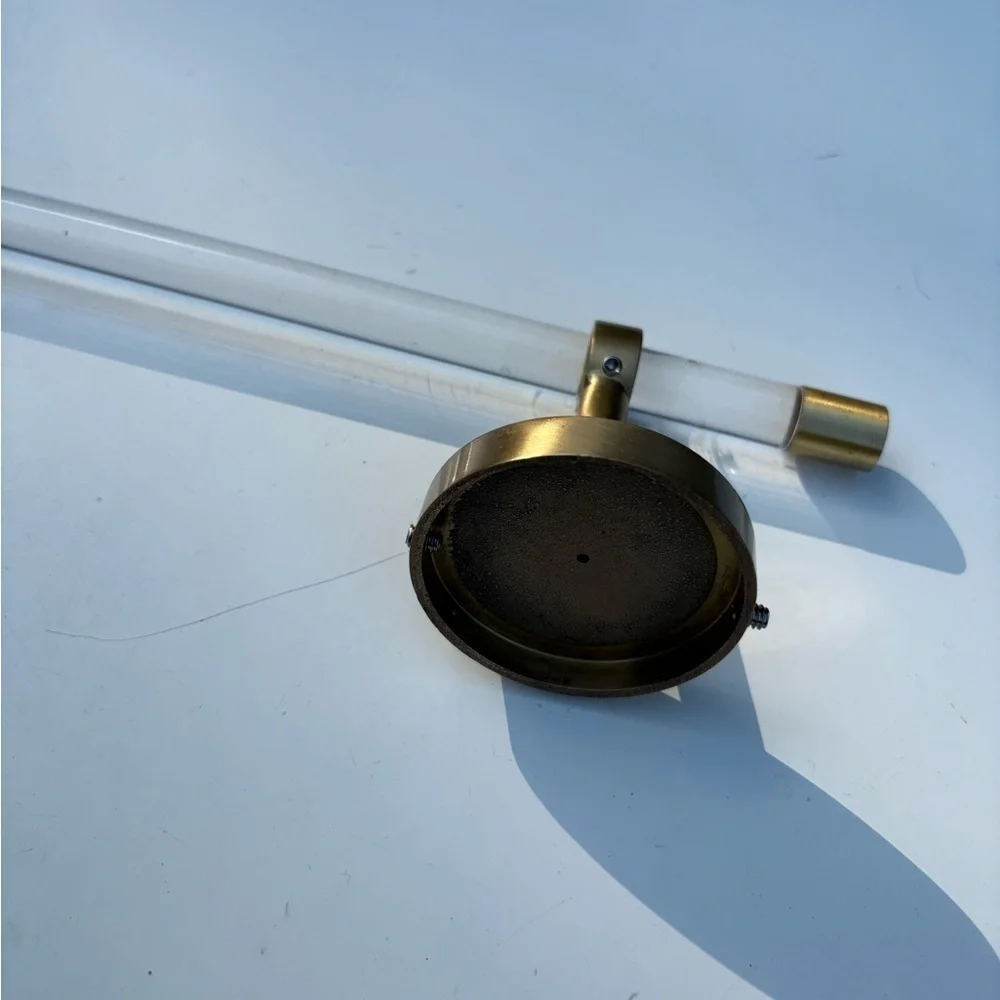NWOT Anthropologie Mikayla Lucite Towel Bar